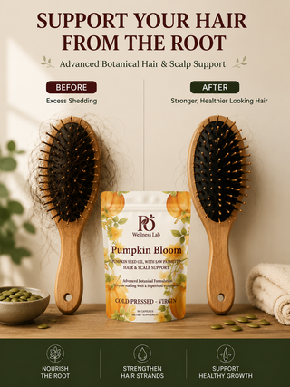 Pumpkin Bloom – Pumpkin Seed Oil for Hair and Scalp Support with Saw Palmetto&nbsp;