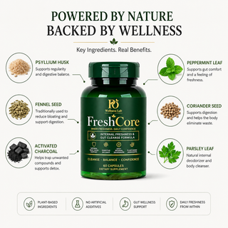 FreshCore™ – Internal Freshness & Gut Wellness Formula